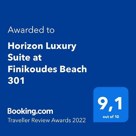 Lägenhet Horizon Luxury At Finikoudes Beach 301